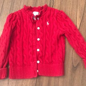 Ralph Lauren baby girl cardigan